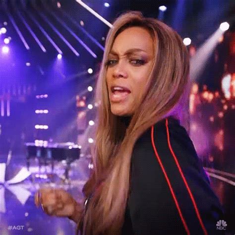 Tyra Banks Happy Dance GIF by America's Got Talent - Find & Share on GIPHY | Tyra banks, Tyra ...