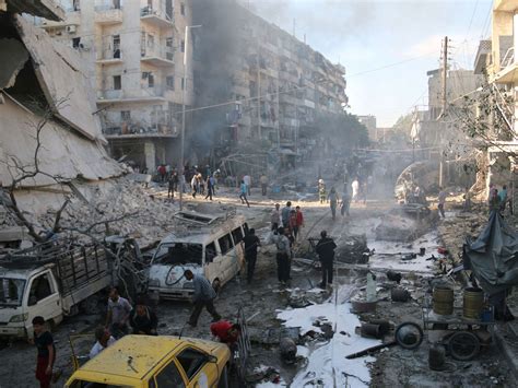 Syrian government forces killing hundreds of civilians in air strikes as world watches Isis ...