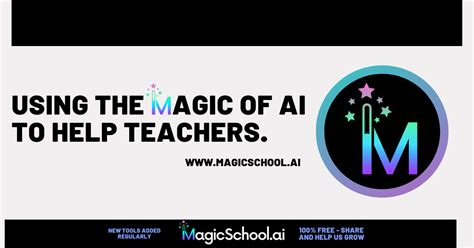 MagicSchool.ai - AI for teachers - lesson planning and more!