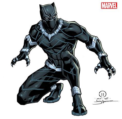 Black Panther licensing art by JoeyVazquez | Black panther drawing, Black panther superhero ...