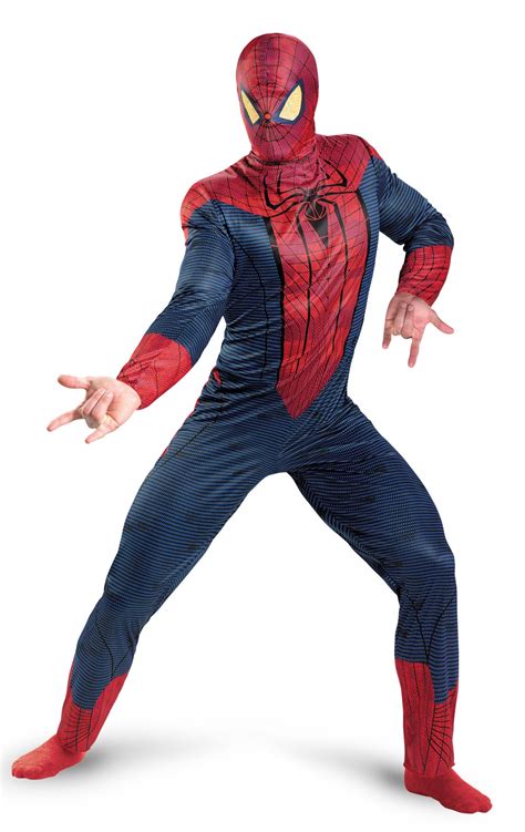 Home gt;gt; Spiderman Costume gt;gt; Amazing Spiderman Adult Costume ...