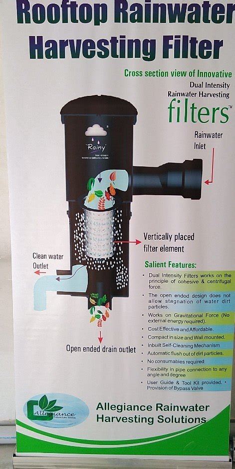 Rooftop Rainwater Harvesting Filters at Rs 8500 | Rainwater Harvesting Filter in Indore | ID ...