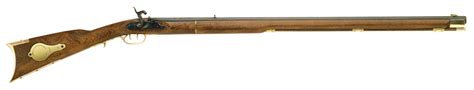 Deluxe Kentucky Rifle .50 cal Percussion Select Hardwood/Blued R2040 ...