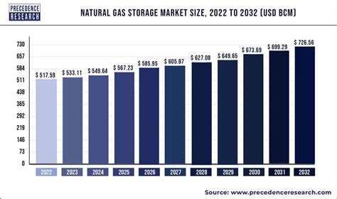 Natural Gas Storage Market Size to Grow US$ 698.4 Bn By 2030