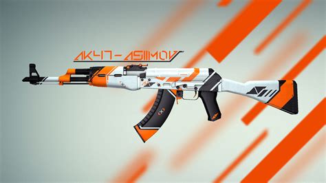 AK47 Asiimov wallpaper created by ryan_scruff | | CSGOWallpapers.com