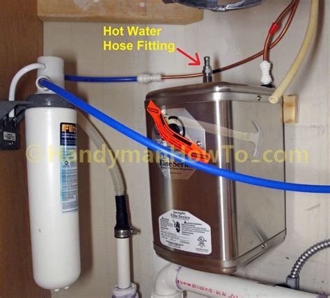 How to Install a Kitchen Instant Hot Water Dispenser, Faucet and Water ...