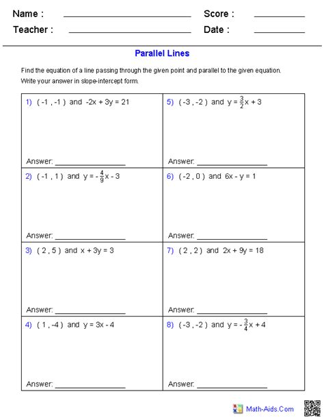 Angles in Parallel Lines Textbook Answers – Corbettmaths - Worksheets Library