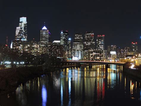 Philadelphia Skyline at Night Photograph by Cityscape Photography ...