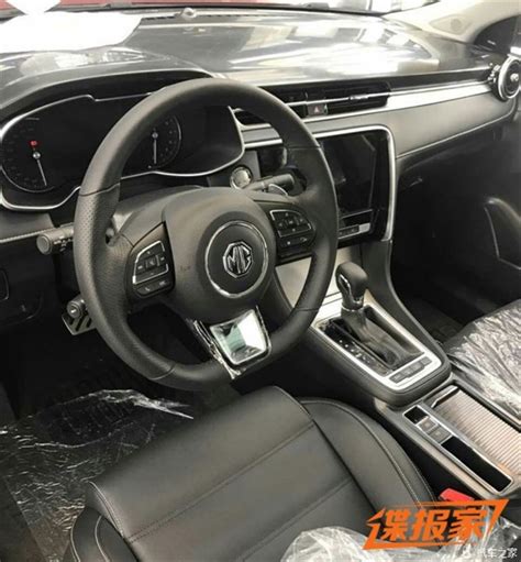 Interiors of India-bound MG Motor's premium sedan leaks out