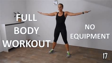 Full body workout for women – at home with no equipment - YouTube