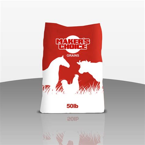 Maker's Choice Feed Bag Design | Product packaging contest