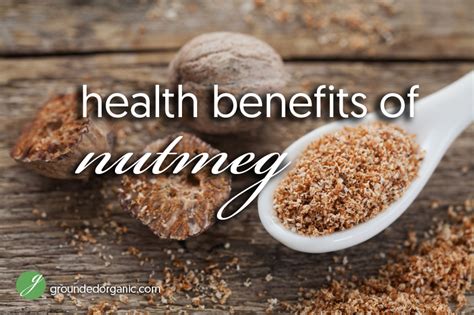 Health Benefits of Nutmeg - Grounded Organic