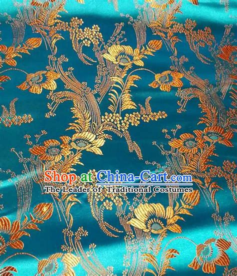 Asian Chinese Royal Palace Style Traditional Pattern Design Brocade Fabric Silk Fabric Chinese ...