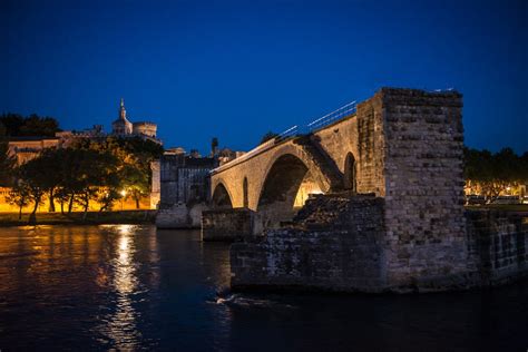 Avignon, France at Night - Travel Past 50