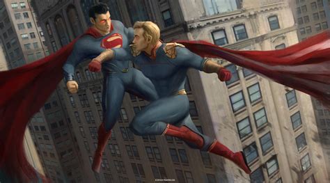 ArtStation - Superman vs Homelander Fanart, Joshua Esmeralda in 2021 | Superman, Superman art ...