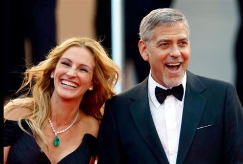 Julia and George at Cannes | George clooney, Julia roberts, Actresses