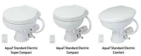 AquaT Standard Electric Marine Toilets