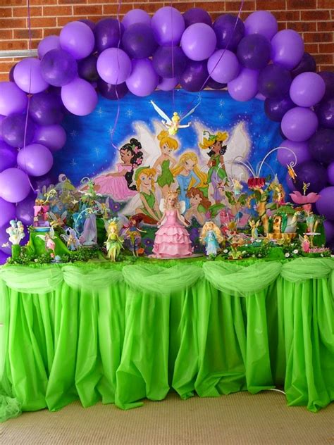 Festa Tinker Bell - Ideias para Decoração | Toda Atual