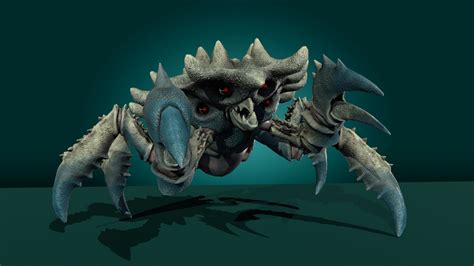 Giant Crab Monster in Characters - UE Marketplace