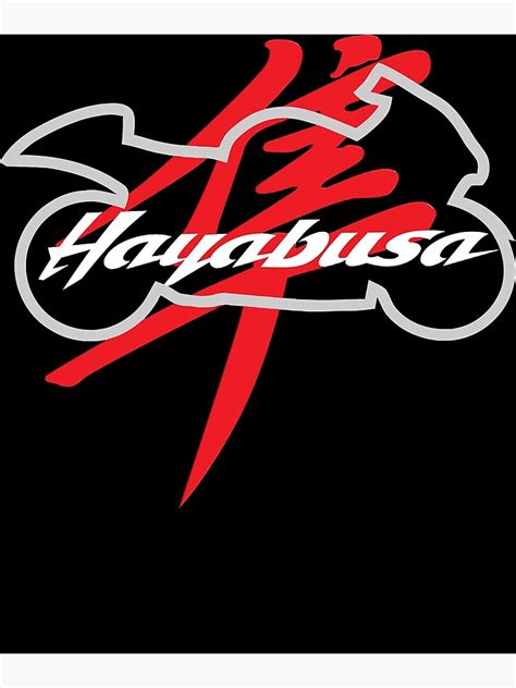 "Suzuki Hayabusa Motorcycle Logo Silhouette" Poster for Sale by TygerBrantl | Redbubble