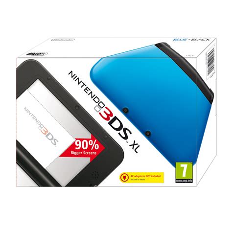 Nintendo 3DS XL Handheld Console Blue and Black Bundle With 9 Games 2 ...