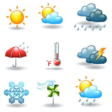 Unterschiedliche Wetterbedingungen - Download Kostenlos Vector, Clipart ...