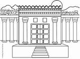 Solomons temple coloring Page – Artofit sketch template