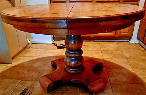 Dining Table Round Wood - Dining Tables - Statesville West, North ...