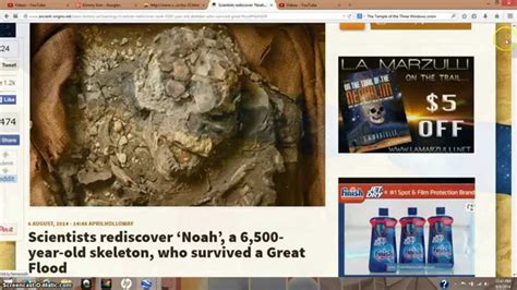 Evidence Of Noah's Flood Rediscovered At Philly Museum - YouTube