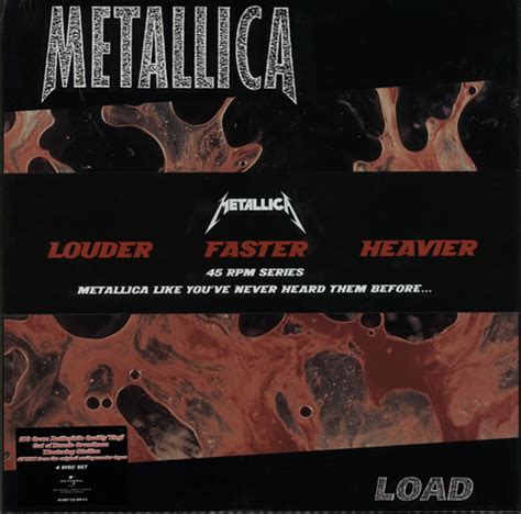 Metallica Load - Sealed UK 4-LP vinyl album set (4 records) (512257)