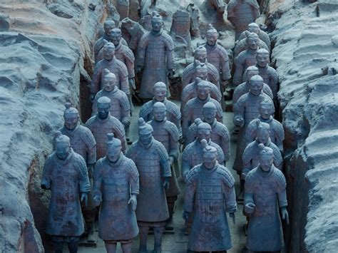 Premium Photo | The terracotta army in xian, china.