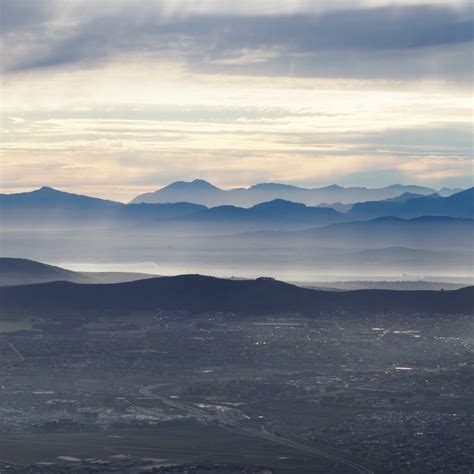 Wallpaper mountains, horizon, landscape, sunrise, dusk desktop ...