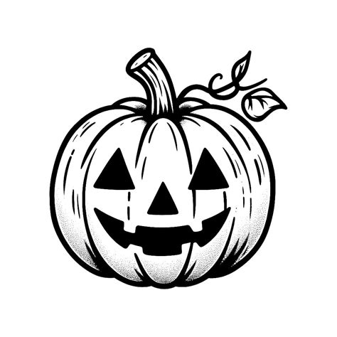 Jack O Lantern Free Printable coloring page - Download, Print or Color Online for Free