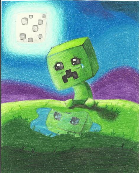 Sad Creeper :( by TheNoosh on DeviantArt