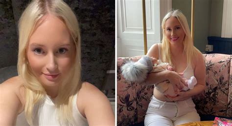 Woman who still gets asked for ID becomes one of the UK's youngest grandmothers at 34