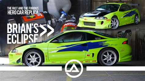 The Fast & The Furious Green Mitsubishi Eclipse With NOS - YouTube