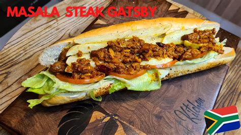 Masala Steak Gatsby Recipe | Cape-Town Cooking | Spicy Steak and Slap ...