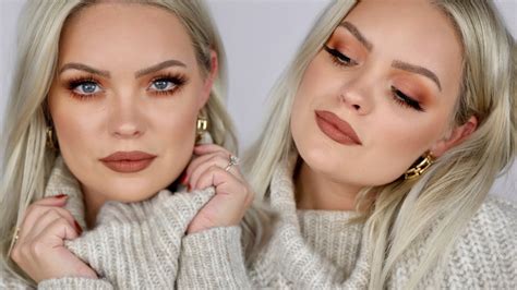 PUMPKIN SPICE MAKEUP TUTORIAL 2020! - YouTube