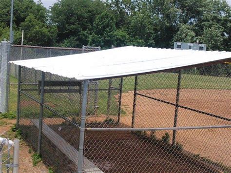 This baseball dugout #roof hits a home run when it comes to sturdiness ...