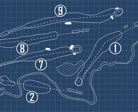 Hobble Creek Golf Course Blueprint (Print) – GolfBlueprints