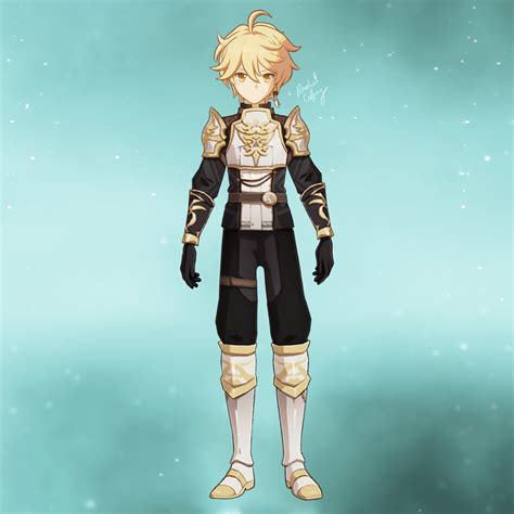 As requested, Aether in NPC outfits from different nations : r/Genshin ...