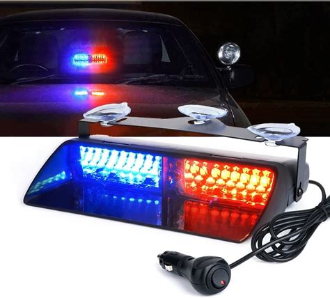 Red & Blue LED Police LIght in 2020 | Police lights, Led strobe, Strobe lights