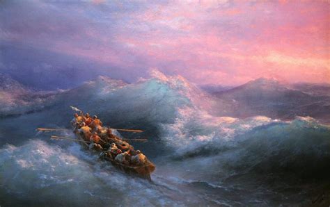 Ivan Aivazovsky - Le Naufrage 8 | Marine artist, Romanticism, Marine art