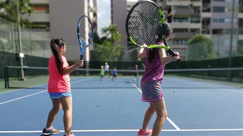 Kids Group Tennis Lessons Singapore | Tennis Coach Singapore