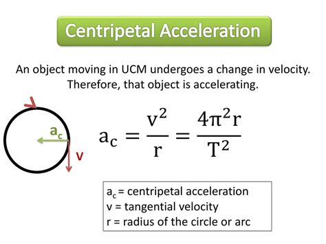 Centripetal Acceleration Examples