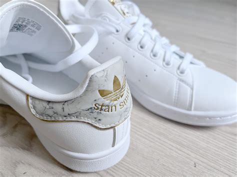 adidas originals Wmns Stan Smith 'White Gold Metallic', Women's Fashion ...