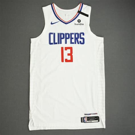 Paul George - Los Angeles Clippers - Game-Worn Association Edition ...