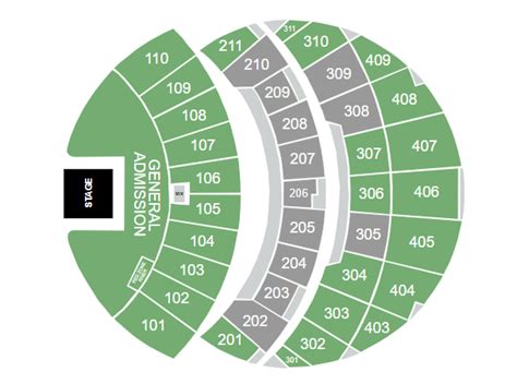 Sphere Seating Plan, Guide & Reviews | SeatPick