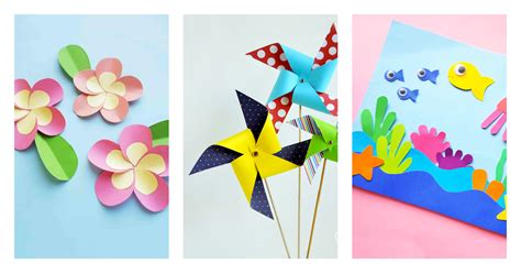 Easy Construction Paper Crafts for Kids • Kids Activities Blog