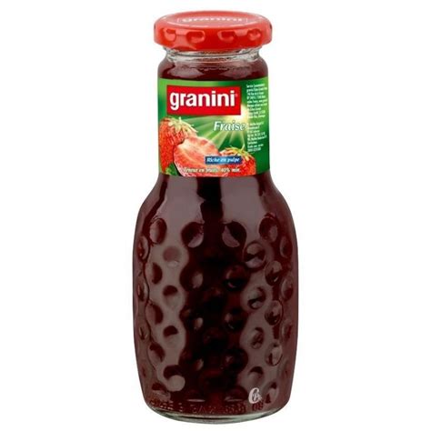 JUICE Granini STRAWBERRY 25 cl SOURIRE DES SAVEURS, Wine Cellar online ...